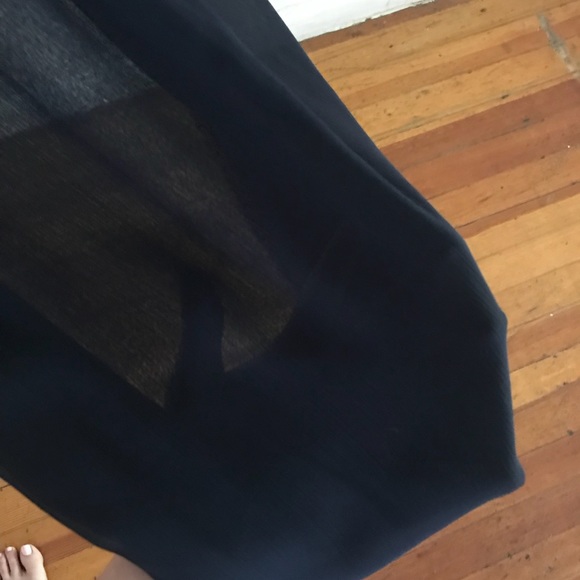 BCBGeneration chiffon gown with lace detail - Picture 7 of 8